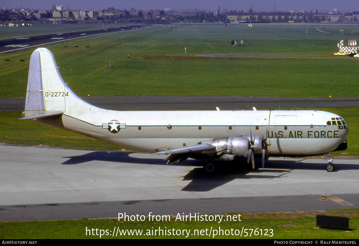 Aircraft Photo of 52-2724 / 0-22724 | Boeing EC-97G Stratofreighter | USA - Air Force | AirHistory.net #576123