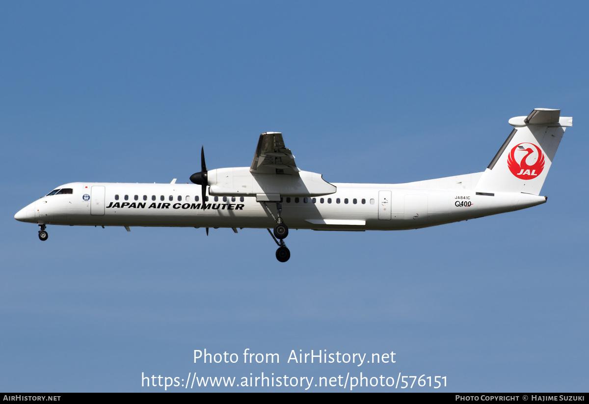 Aircraft Photo of JA841C | Bombardier DHC-8-402 Dash 8 | Japan Air Commuter - JAC | AirHistory.net #576151