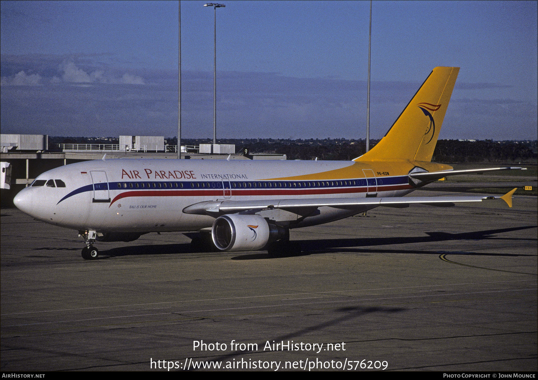 Aircraft Photo of PK-KDW | Airbus A310-324 | Air Paradise International | AirHistory.net #576209