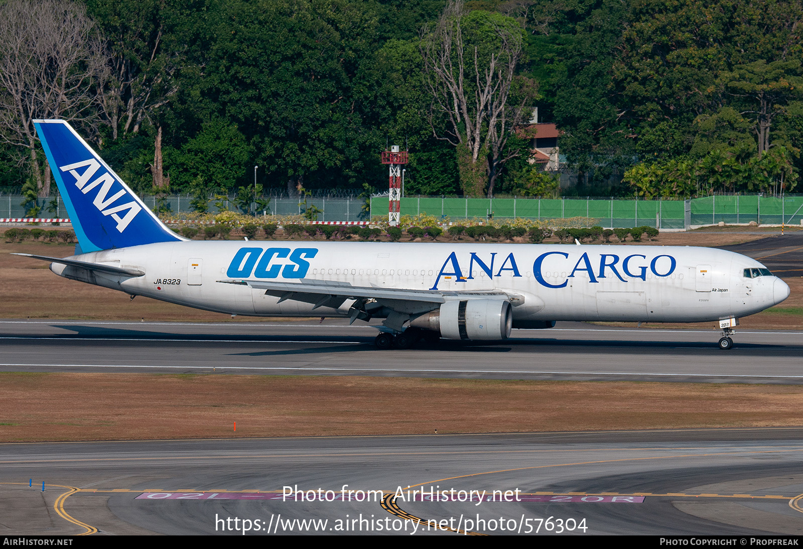 Aircraft Photo of JA8323 | Boeing 767-381/ER | All Nippon Airways - ANA Cargo | AirHistory.net #576304