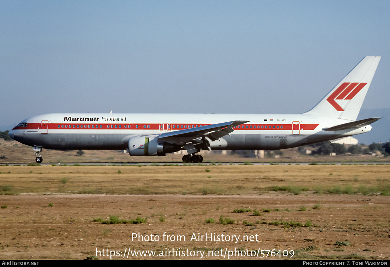 Aircraft Photo of PH-MCL | Boeing 767-31A/ER | Martinair Holland | AirHistory.net #576409