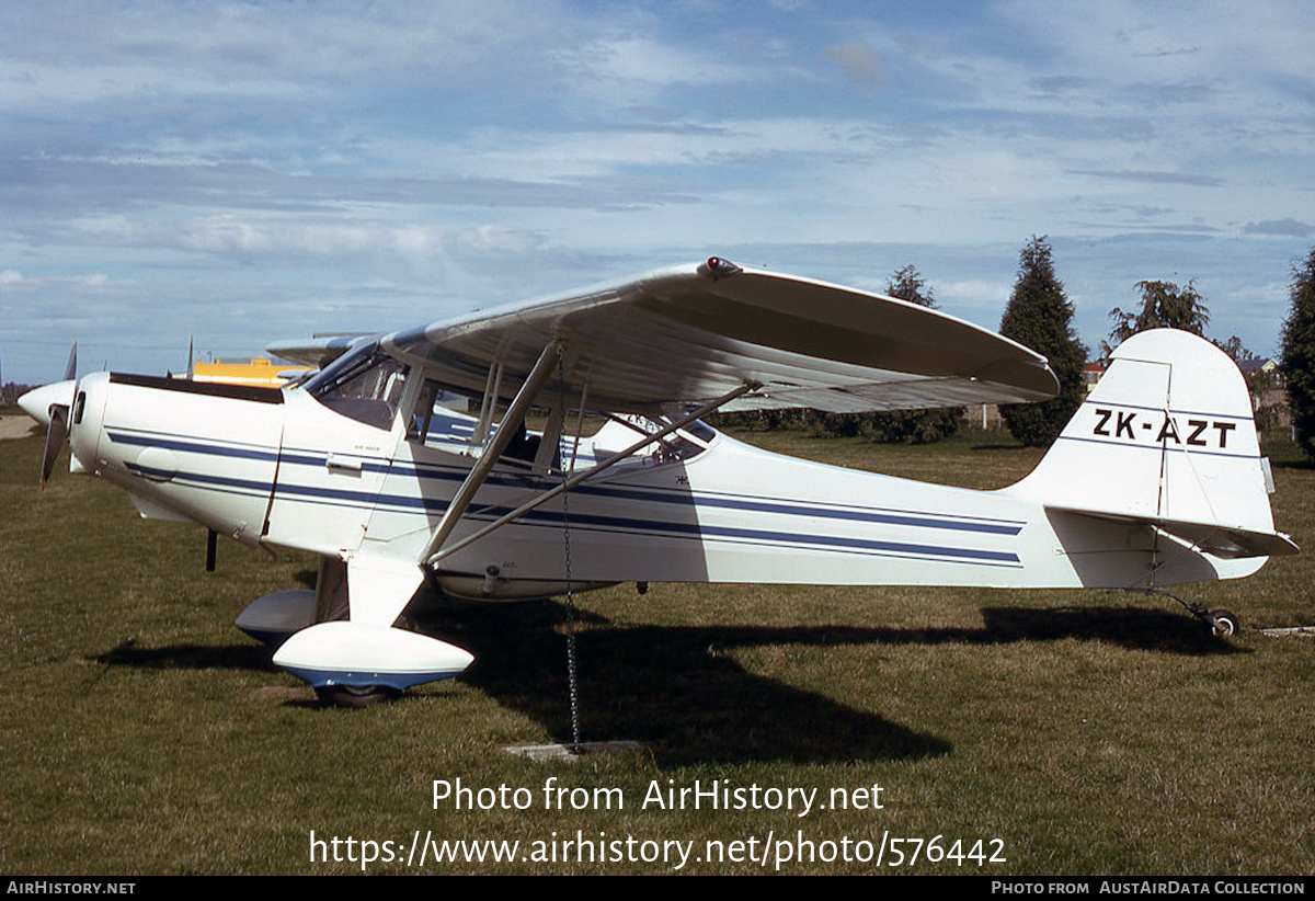 Aircraft Photo of ZK-AZT | Auster J-1B Aiglet | AirHistory.net #576442