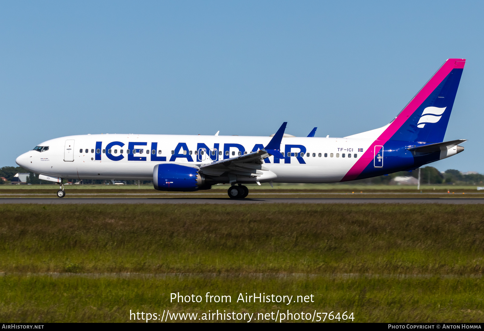 Aircraft Photo of TF-ICI | Boeing 737-8 Max 8 | Icelandair | AirHistory.net #576464