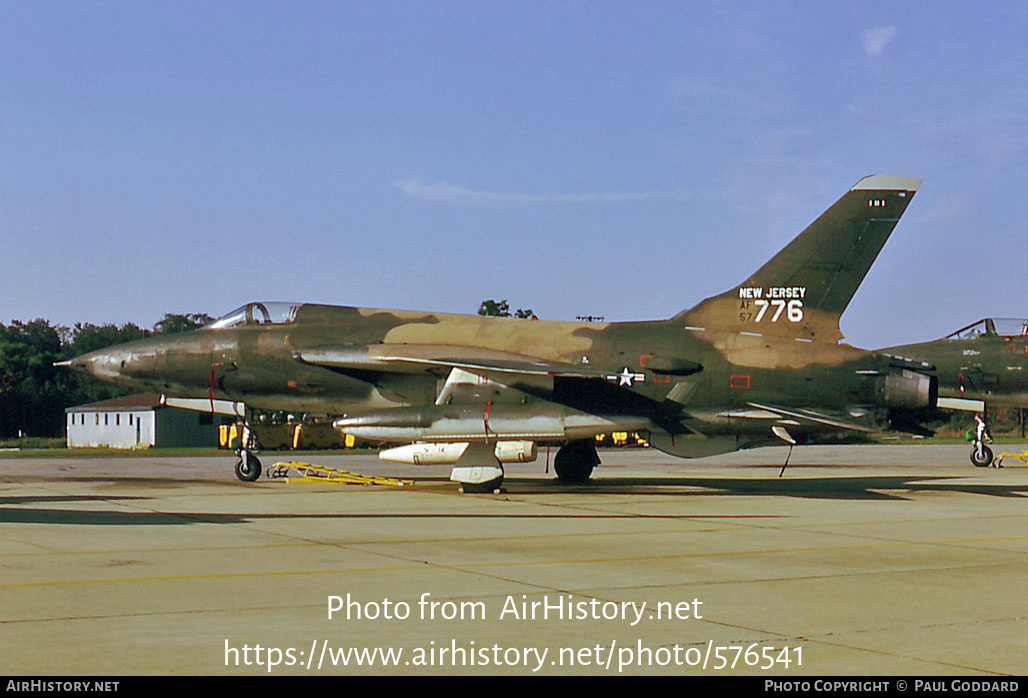 Aircraft Photo of 57-5776 / 57-776 | Republic F-105B Thunderchief | USA - Air Force | AirHistory.net #576541