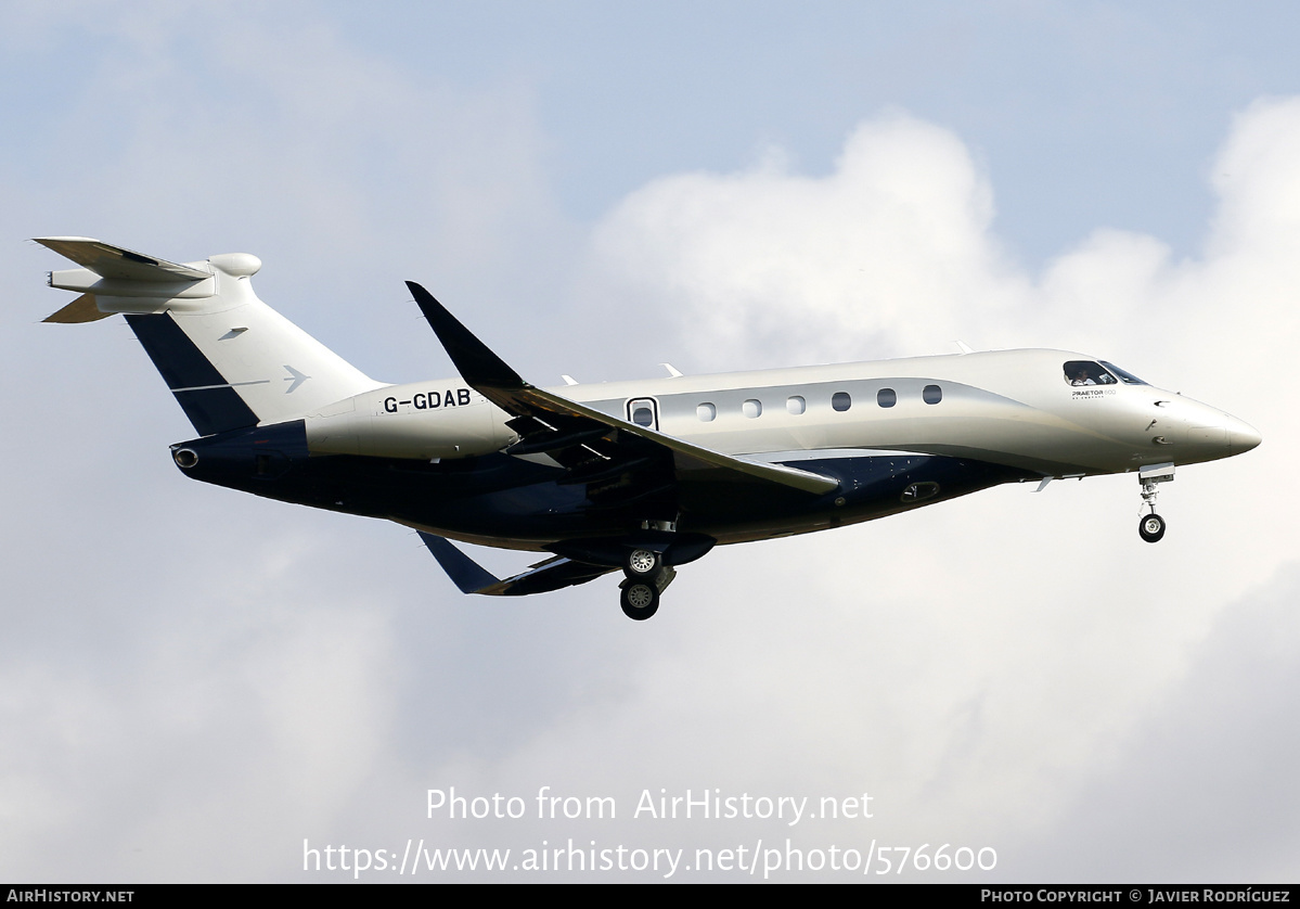 Aircraft Photo of G-GDAB | Embraer EMB-550 Praetor 600 | AirHistory.net #576600