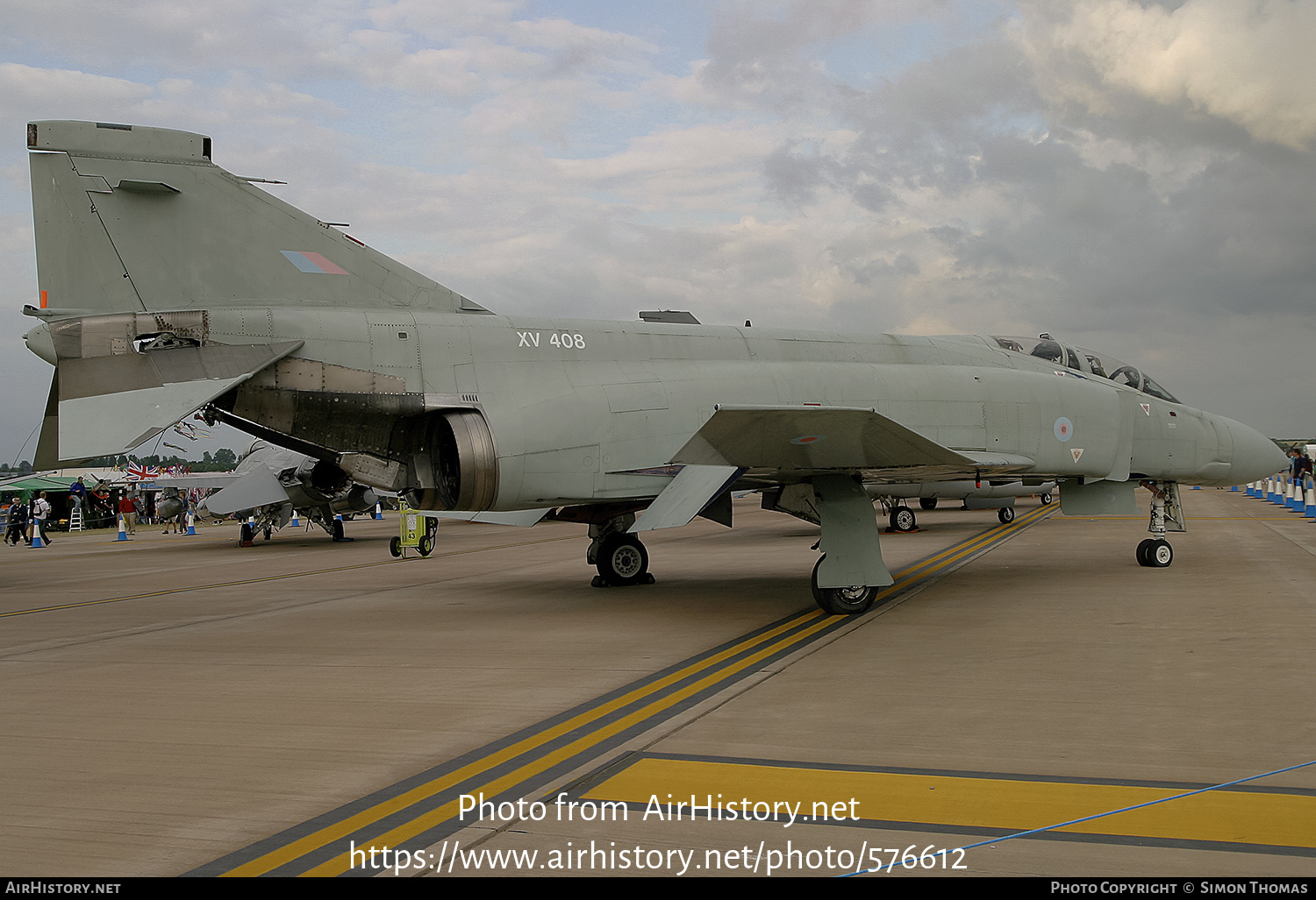 Aircraft Photo of XV408 | McDonnell Douglas F-4M Phantom FGR2 | UK - Air Force | AirHistory.net #576612