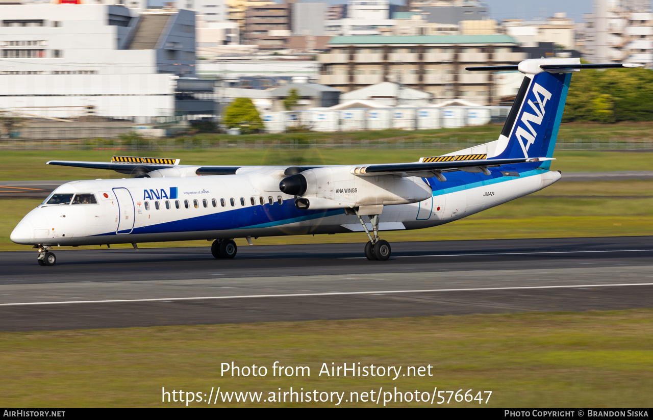 Aircraft Photo of JA842A | Bombardier DHC-8-402 Dash 8 | All Nippon Airways - ANA | AirHistory.net #576647