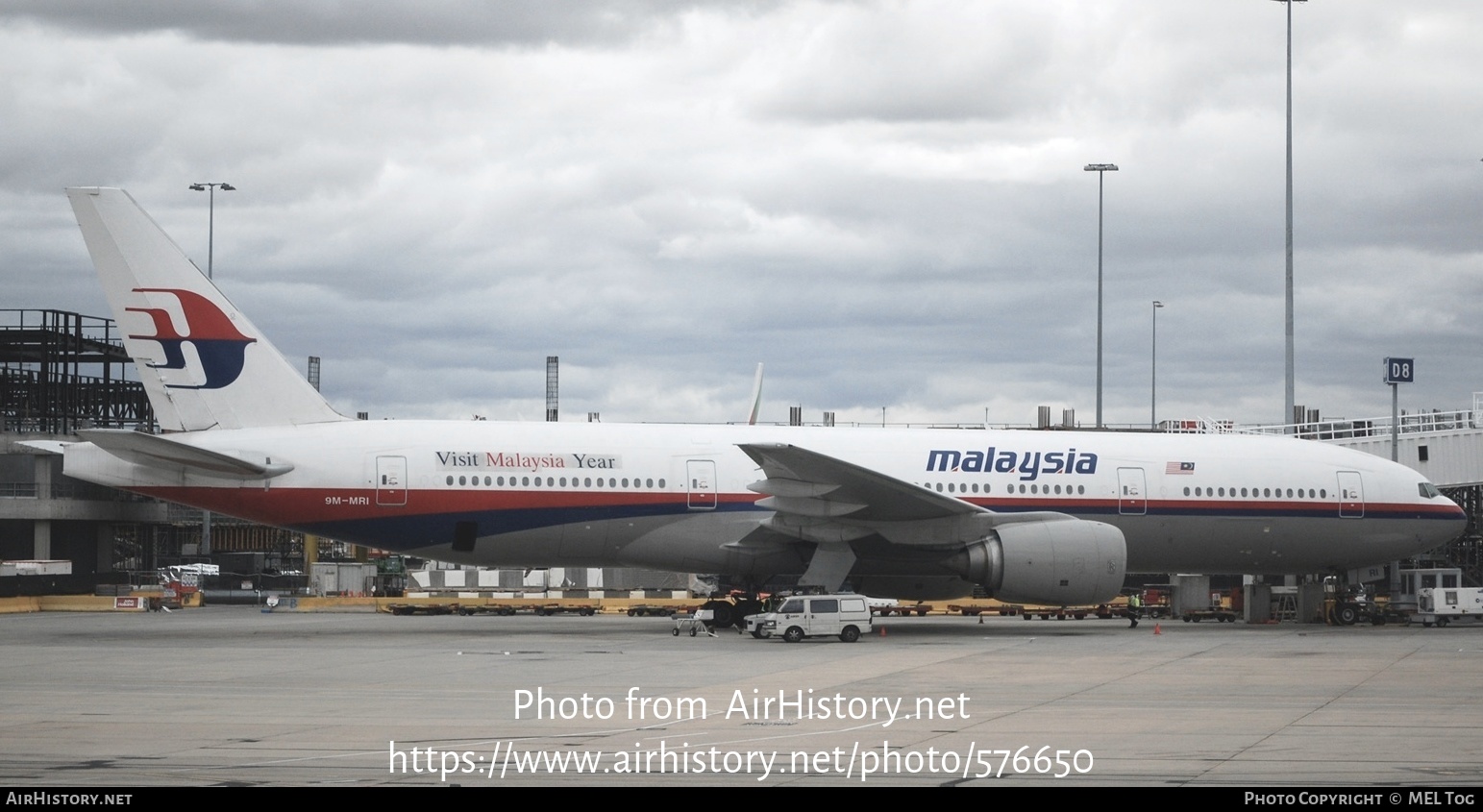 Aircraft Photo of 9M-MRI | Boeing 777-2H6/ER | Malaysia Airlines | AirHistory.net #576650