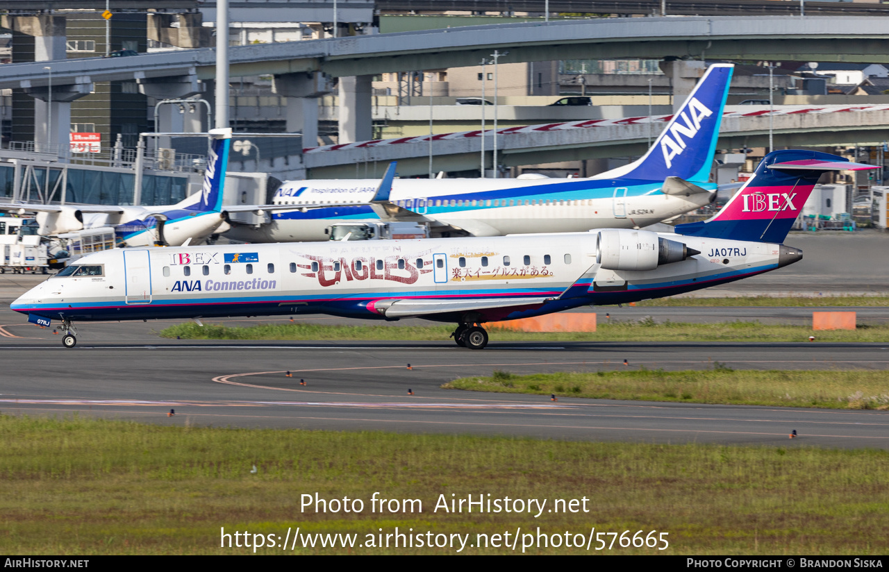 Aircraft Photo of JA07RJ | Bombardier CRJ-702ER NG (CL-600-2C10) | Ibex Airlines | AirHistory.net #576665