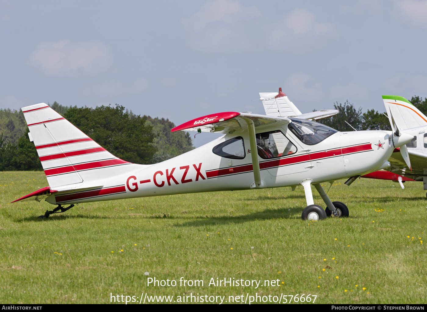 Aircraft Photo of G-CKZX | Stoddard-Hamilton GlaStar | AirHistory.net #576667