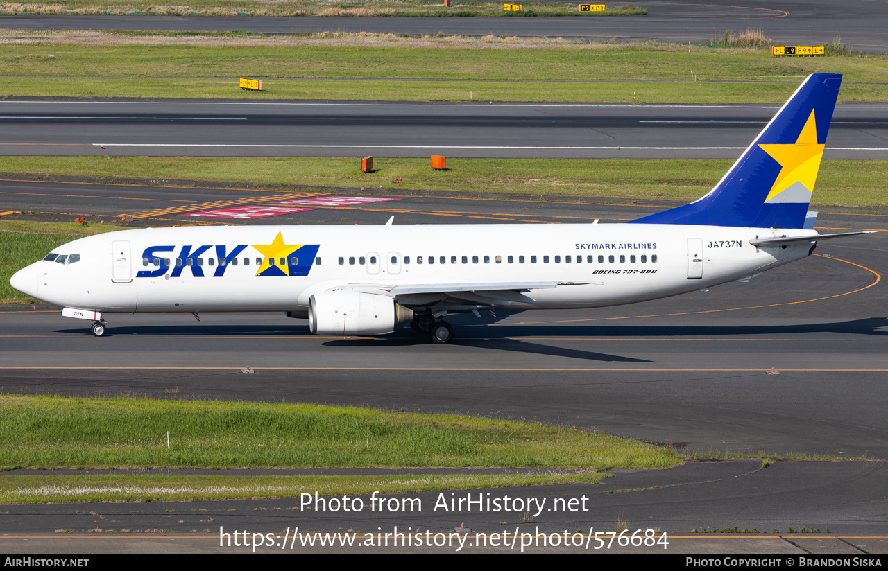 Aircraft Photo of JA737N | Boeing 737-8HX | Skymark Airlines | AirHistory.net #576684