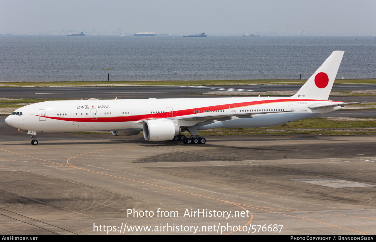 Aircraft Photo of 80-1111 | Boeing 777-300/ER | Japan - Air Force | AirHistory.net #576687