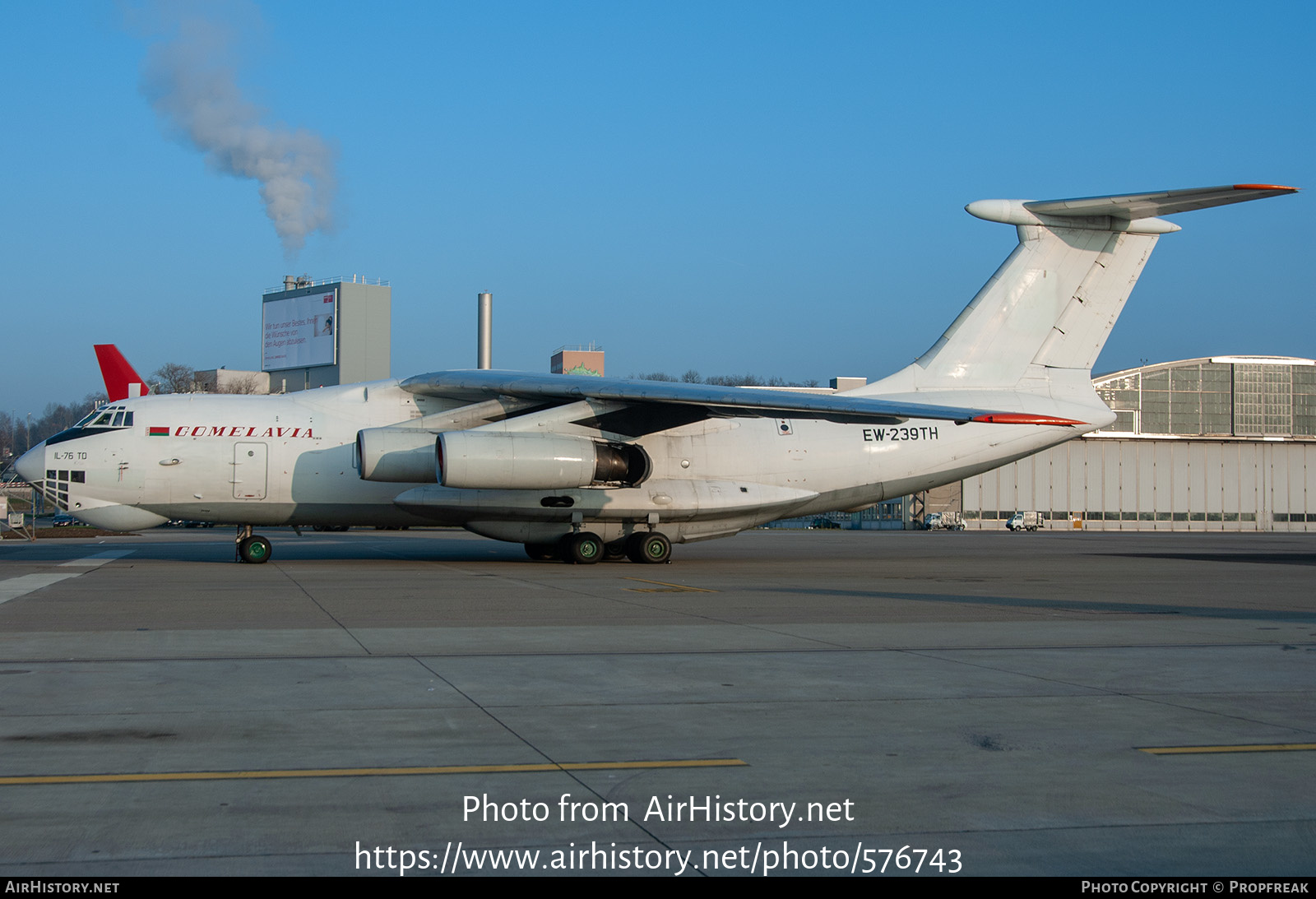 Aircraft Photo of EW-239TH | Ilyushin Il-76TD | Gomelavia | AirHistory.net #576743