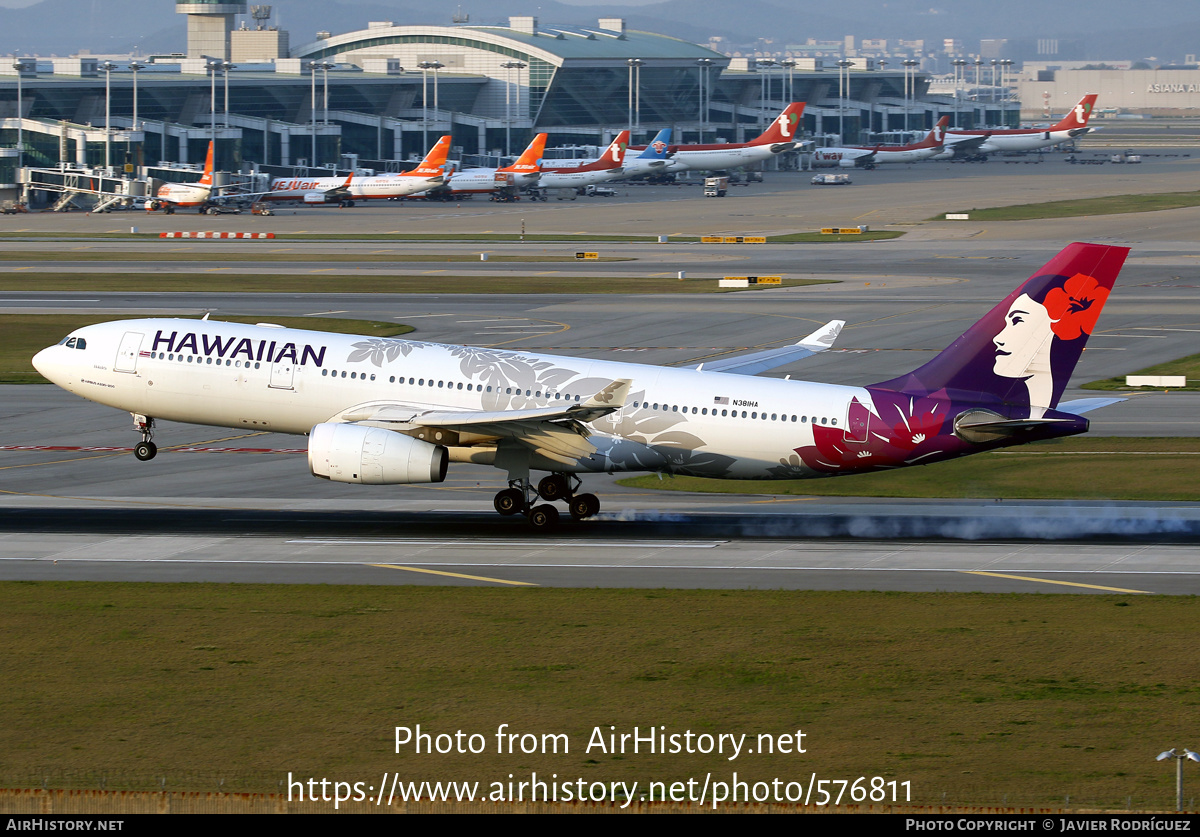 Aircraft Photo of N381HA | Airbus A330-243 | Hawaiian Airlines | AirHistory.net #576811