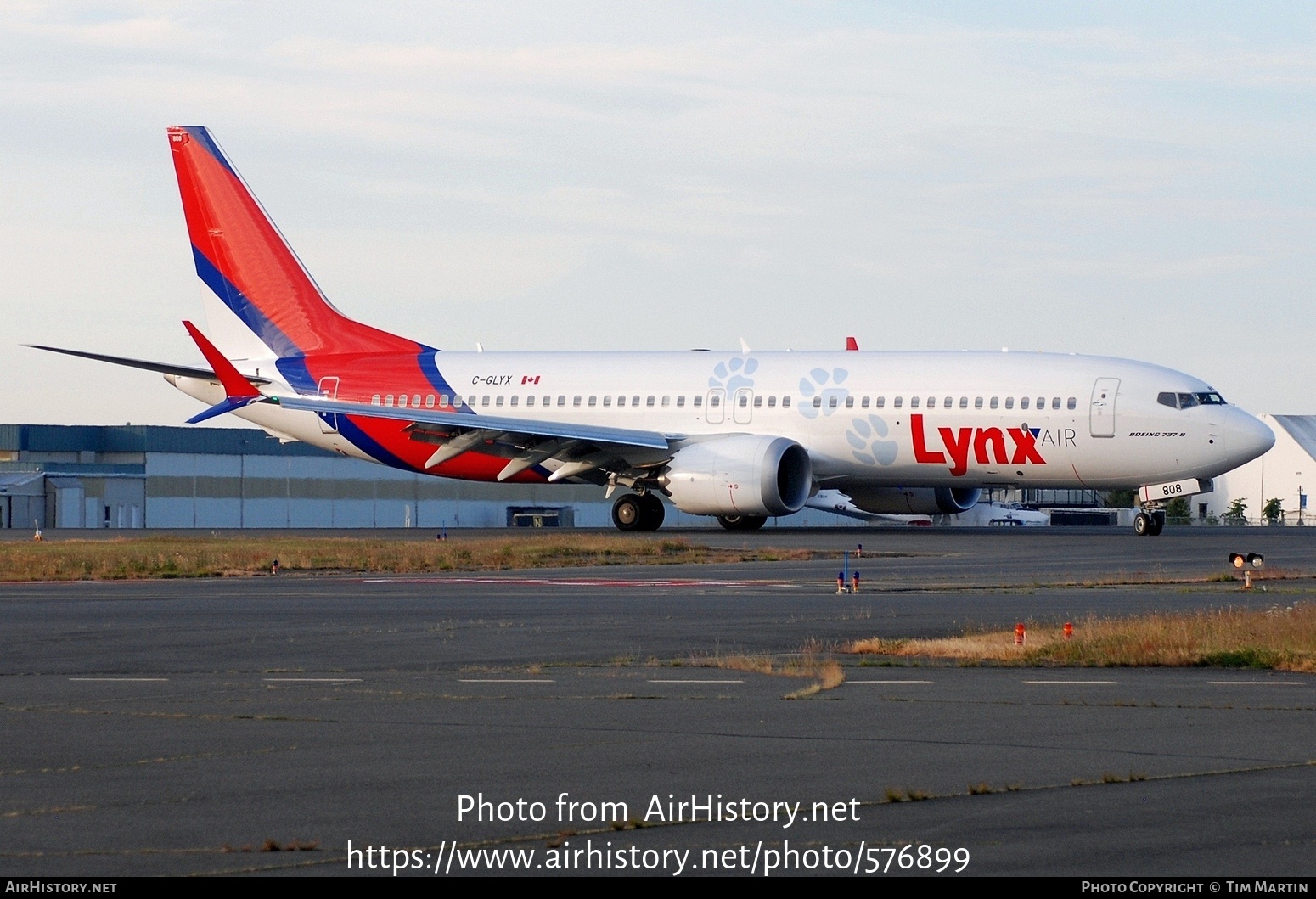 Aircraft Photo of C-GLYX | Boeing 737-8 Max 8 | Lynx Air | AirHistory.net #576899