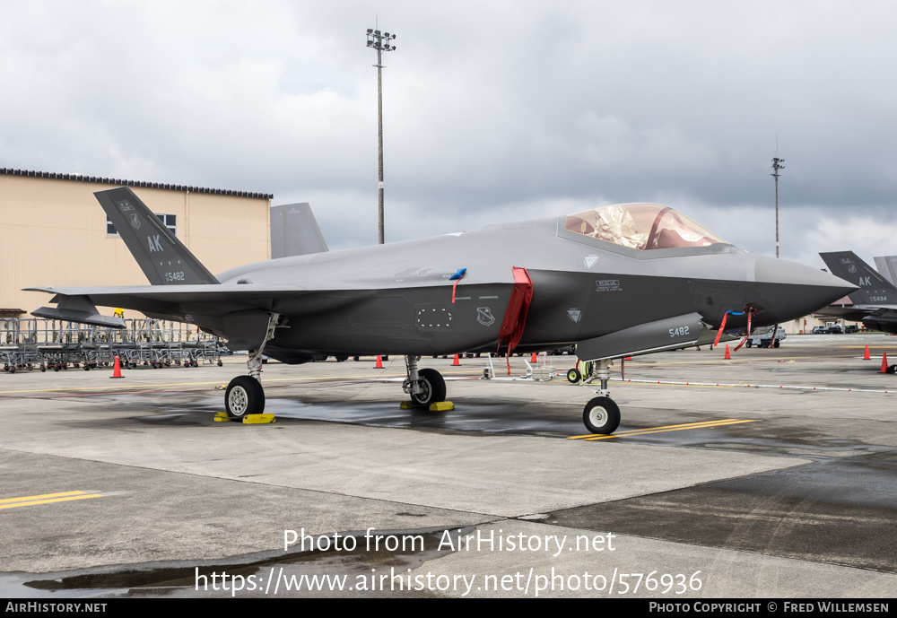 Aircraft Photo of 19-5482 | Lockheed Martin F-35A Lightning II | USA - Air Force | AirHistory.net #576936