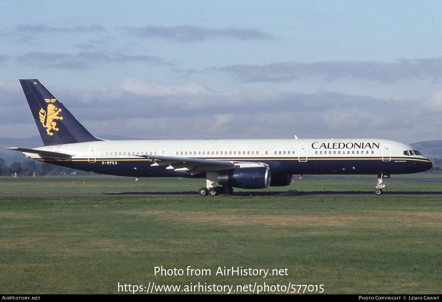 Aircraft Photo of G-BPEA | Boeing 757-236 | Caledonian Airways | AirHistory.net #577015