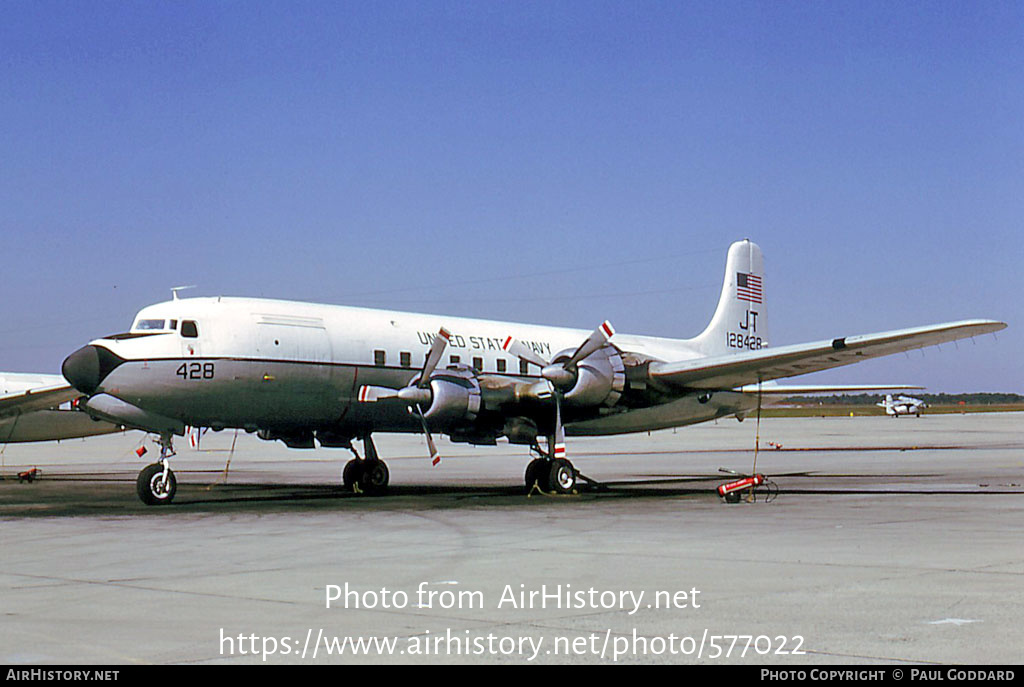 Aircraft Photo of 128428 | Douglas C-118B Liftmaster | USA - Navy | AirHistory.net #577022