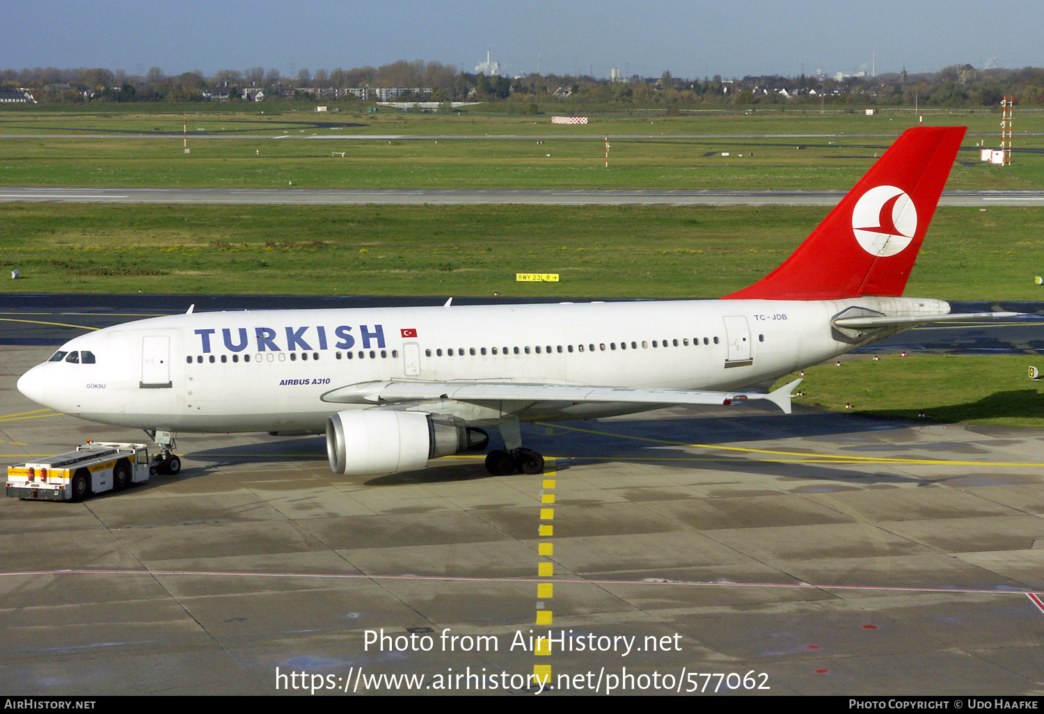 Aircraft Photo of TC-JDB | Airbus A310-304 | Turkish Airlines | AirHistory.net #577062