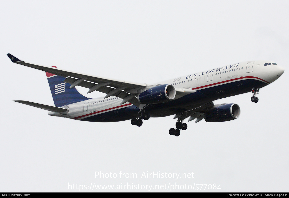 Aircraft Photo of N279AY | Airbus A330-243 | US Airways | AirHistory.net #577084