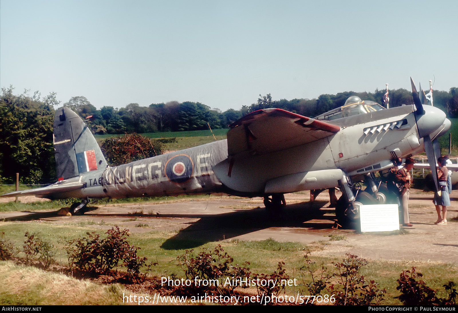 Aircraft Photo of TA634 | De Havilland D.H. 98 Mosquito TT35 | UK - Air Force | AirHistory.net #577086