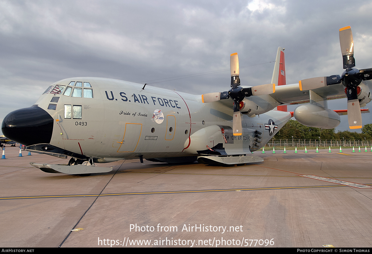 Aircraft Photo of 83-0493 / 30493 | Lockheed LC-130H Hercules (L-382 ...