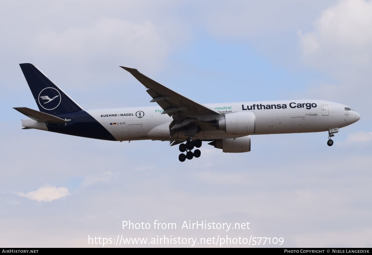 Aircraft Photo of D-ALFK | Boeing 777-F | Lufthansa Cargo | AirHistory.net #577109