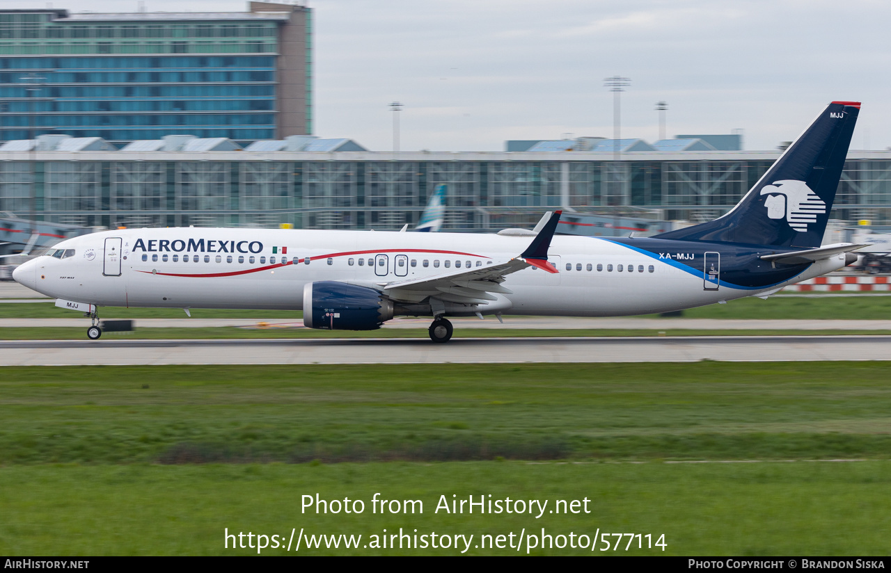 Aircraft Photo of XA-MJJ | Boeing 737-9 Max 9 | AeroMéxico | AirHistory.net #577114