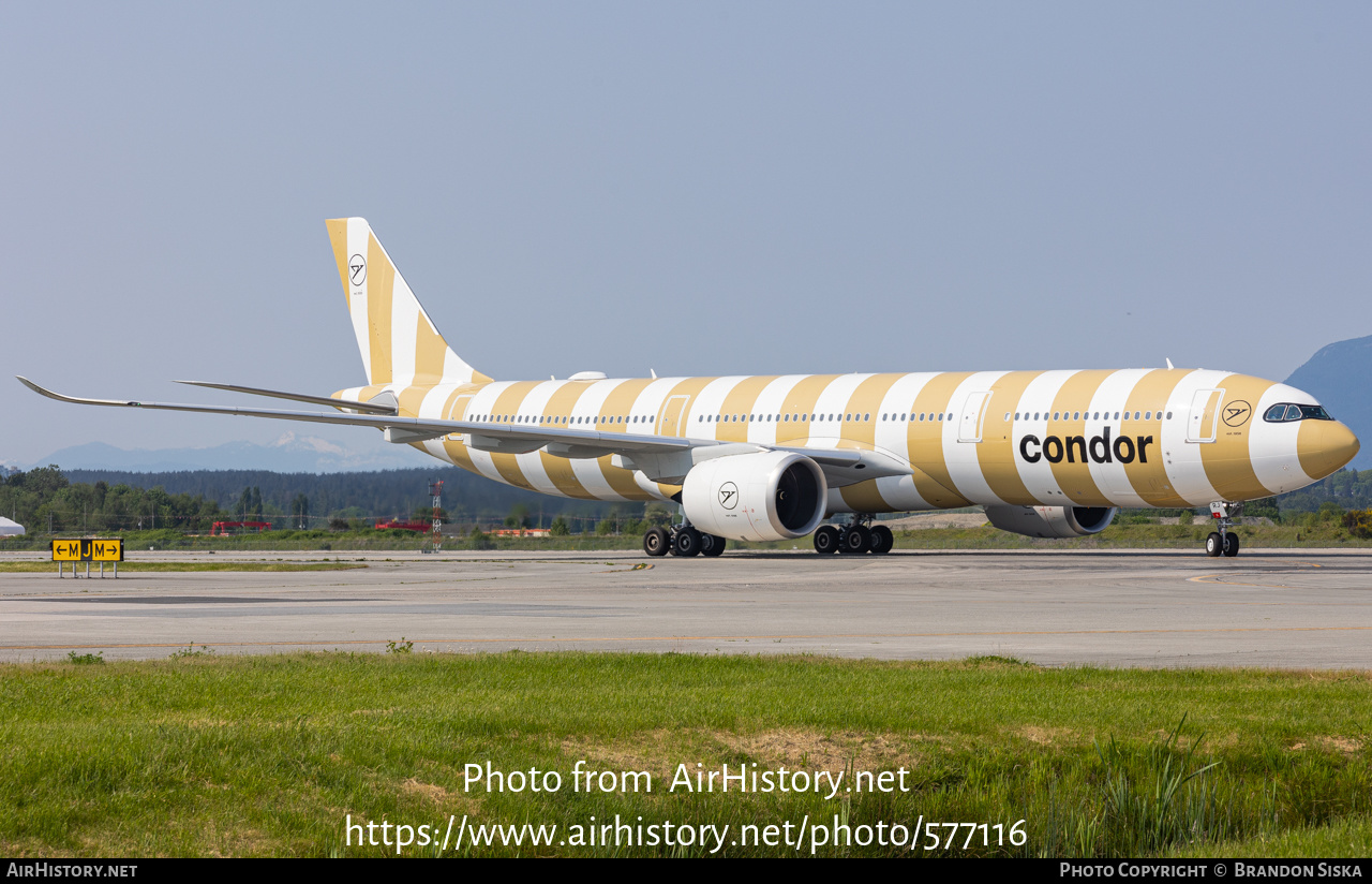 Aircraft Photo of D-ANRJ | Airbus A330-941N | Condor Flugdienst | AirHistory.net #577116