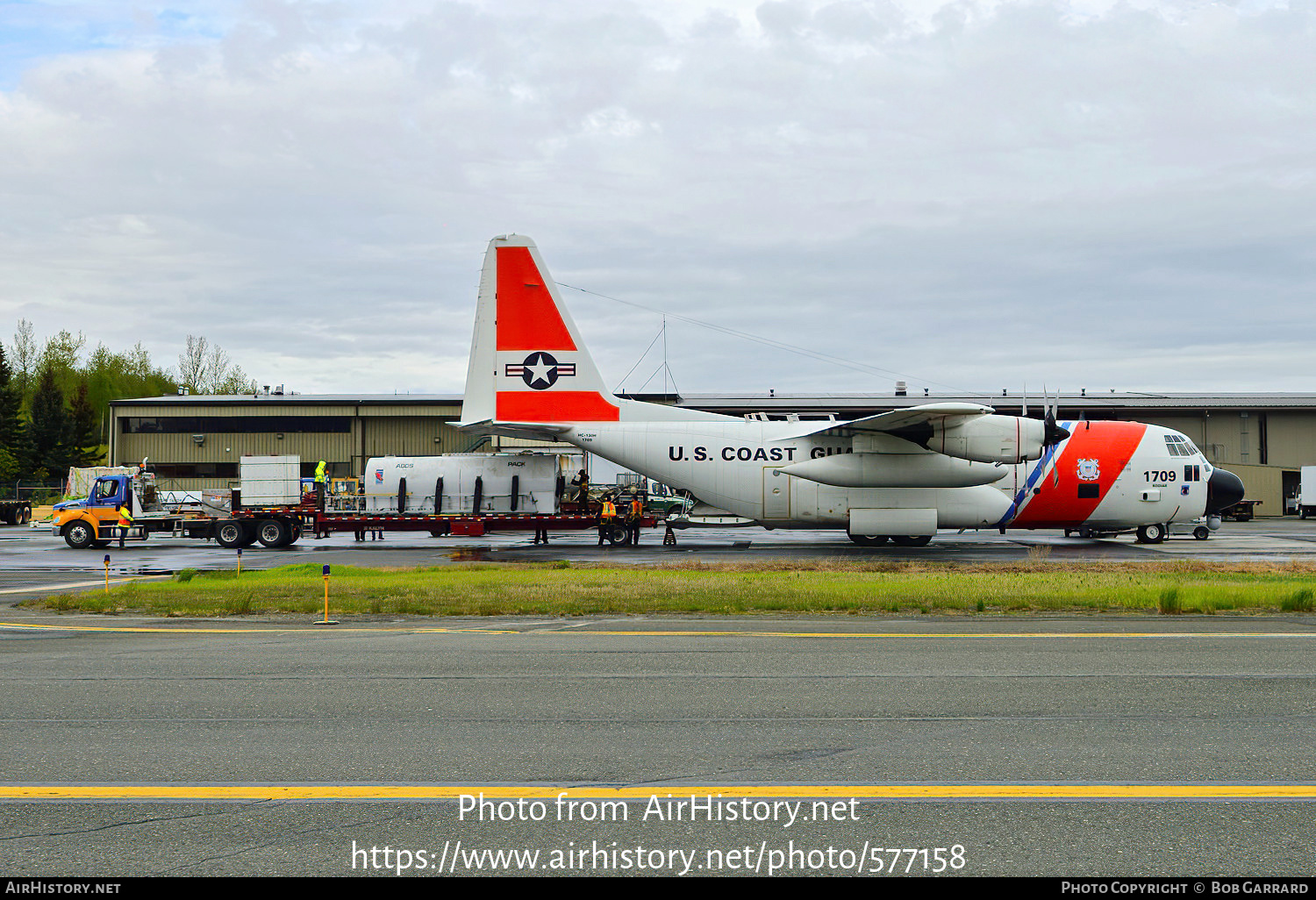 Aircraft Photo of 1709 | Lockheed HC-130H Hercules (L-382) | USA - Coast Guard | AirHistory.net #577158