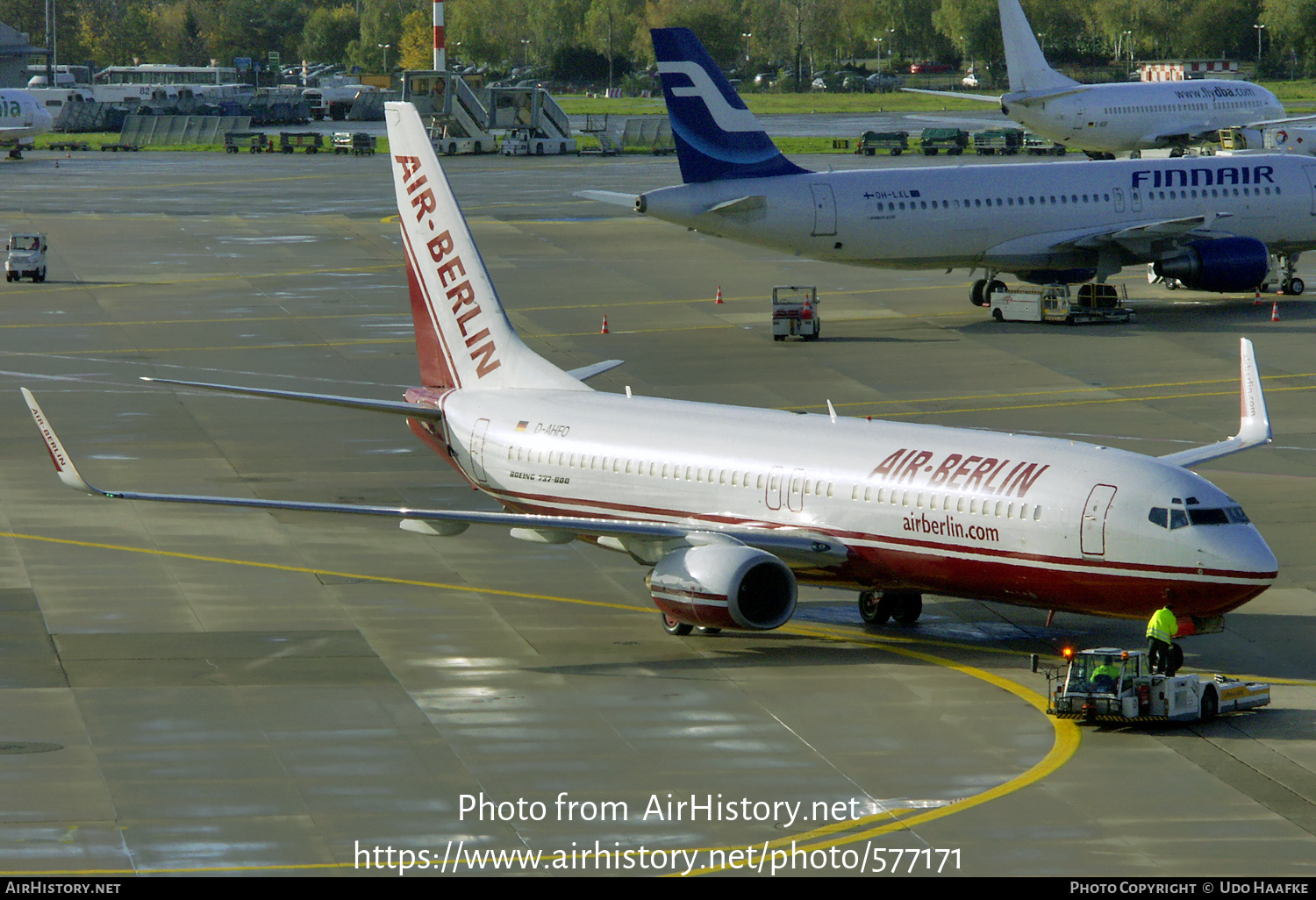 Aircraft Photo of D-AHFO | Boeing 737-8K5 | Air Berlin | AirHistory.net #577171