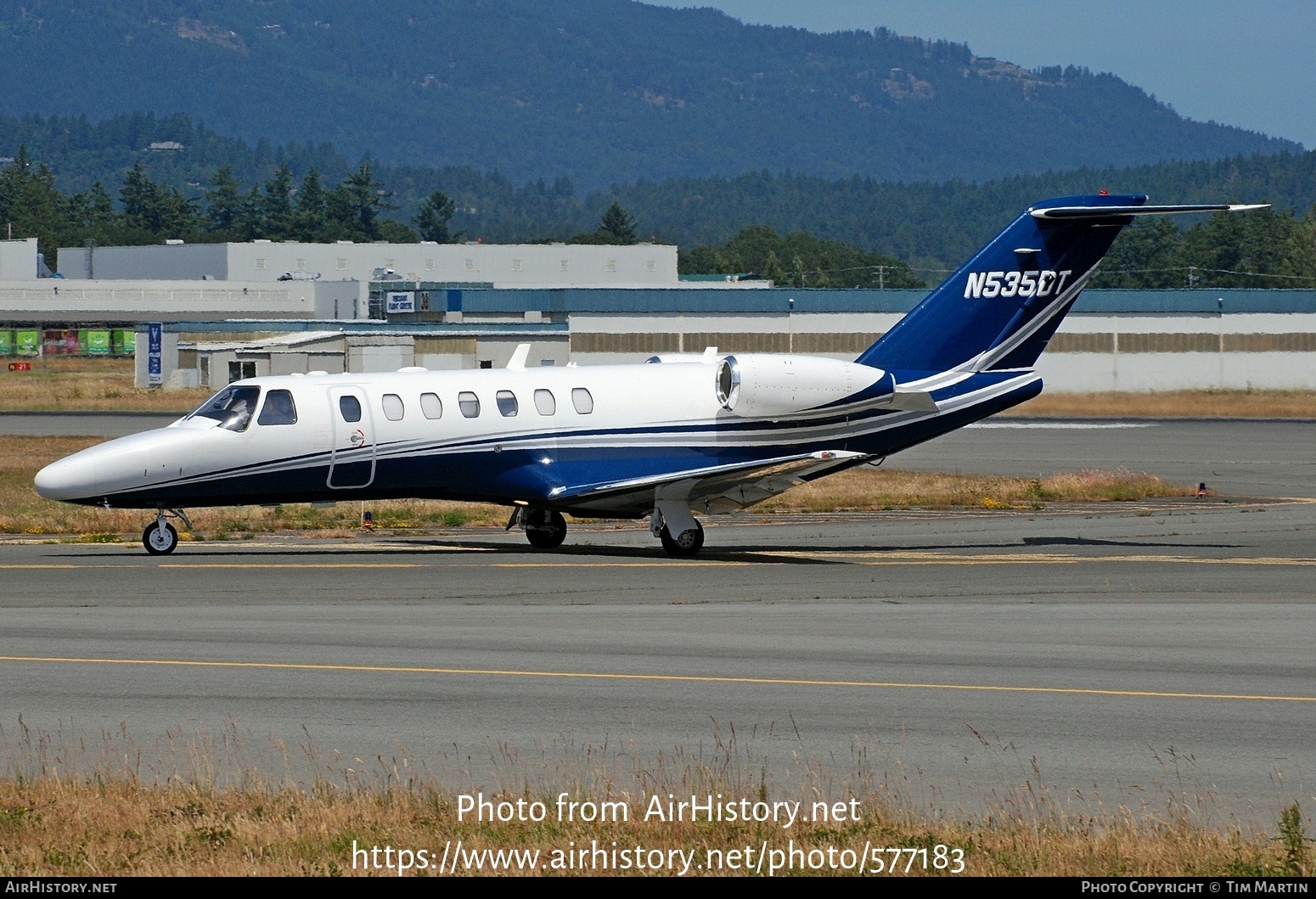 Aircraft Photo of N535DT | Cessna 525B CitationJet CJ3 | AirHistory.net #577183