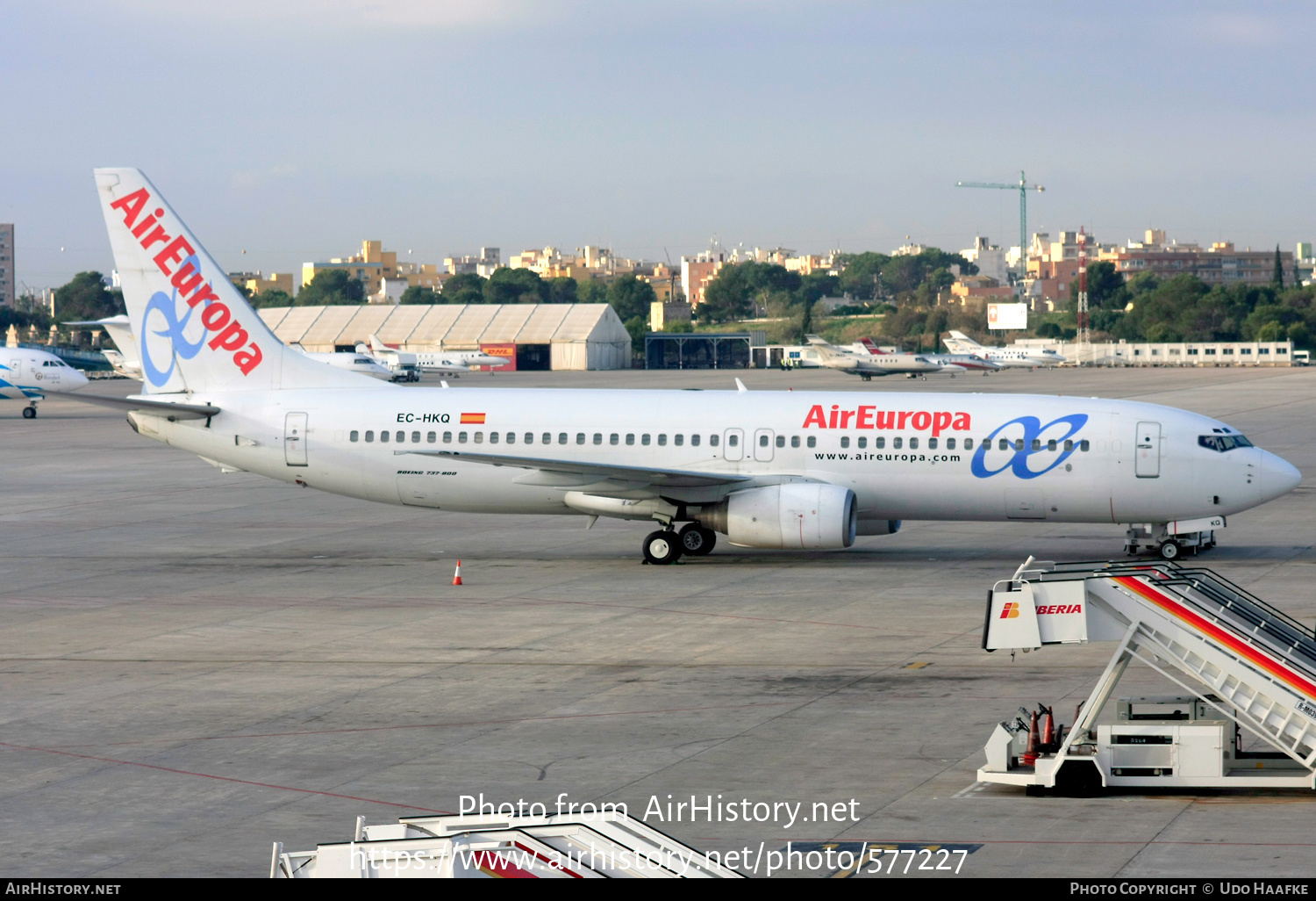 Aircraft Photo of EC-HKQ | Boeing 737-85P | Air Europa | AirHistory.net #577227