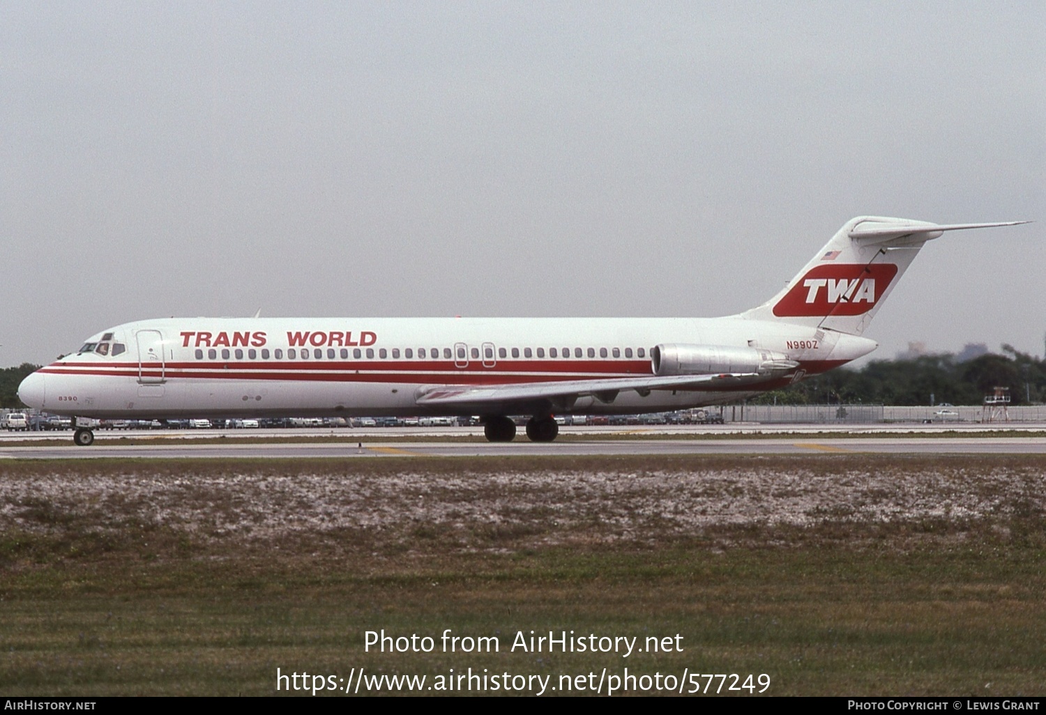 Aircraft Photo of N990Z | McDonnell Douglas DC-9-31 | Trans World Airlines - TWA | AirHistory.net #577249