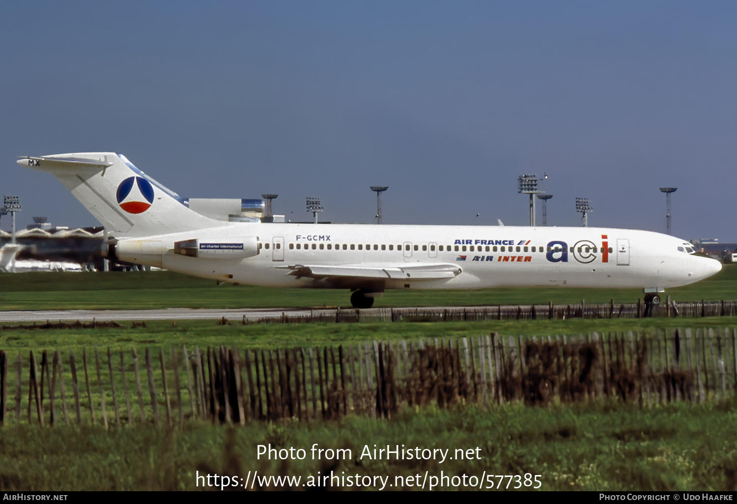 Aircraft Photo of F-GCMX | Boeing 727-2X3/Adv | Air Charter International - ACI | AirHistory.net #577385