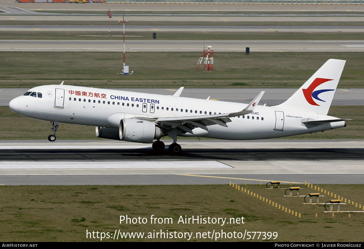 Aircraft Photo of B-304C | Airbus A320-251N | China Eastern Airlines | AirHistory.net #577399