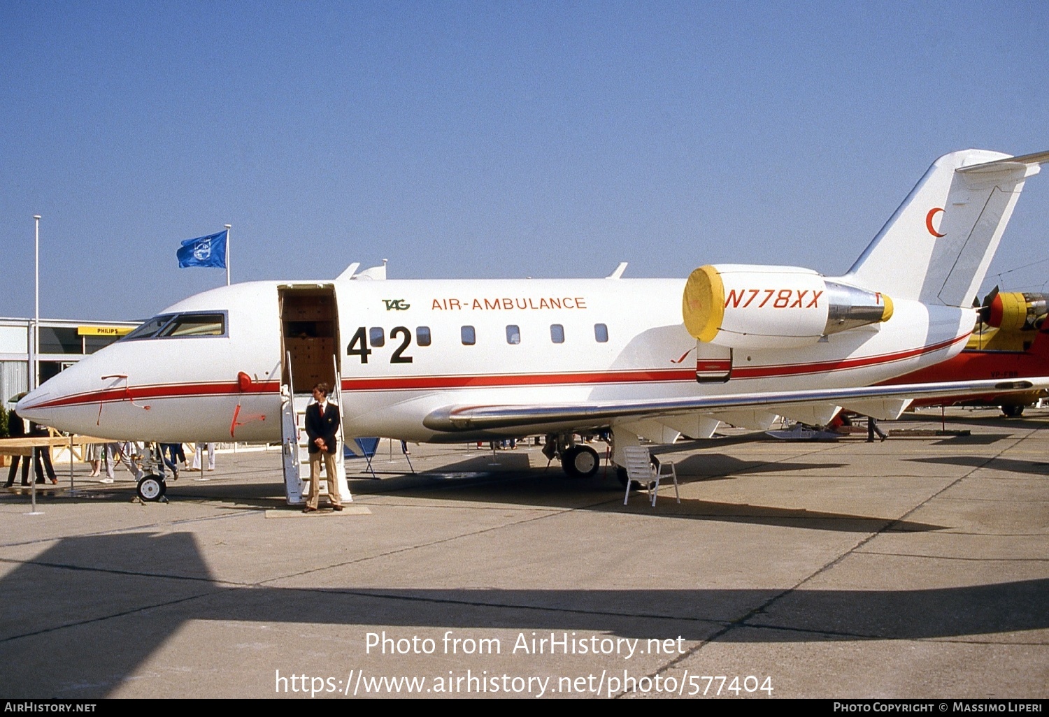 Aircraft Photo of N778XX | Canadair Challenger 601-1A (CL-600-2A12) | TAG Aviation | AirHistory.net #577404