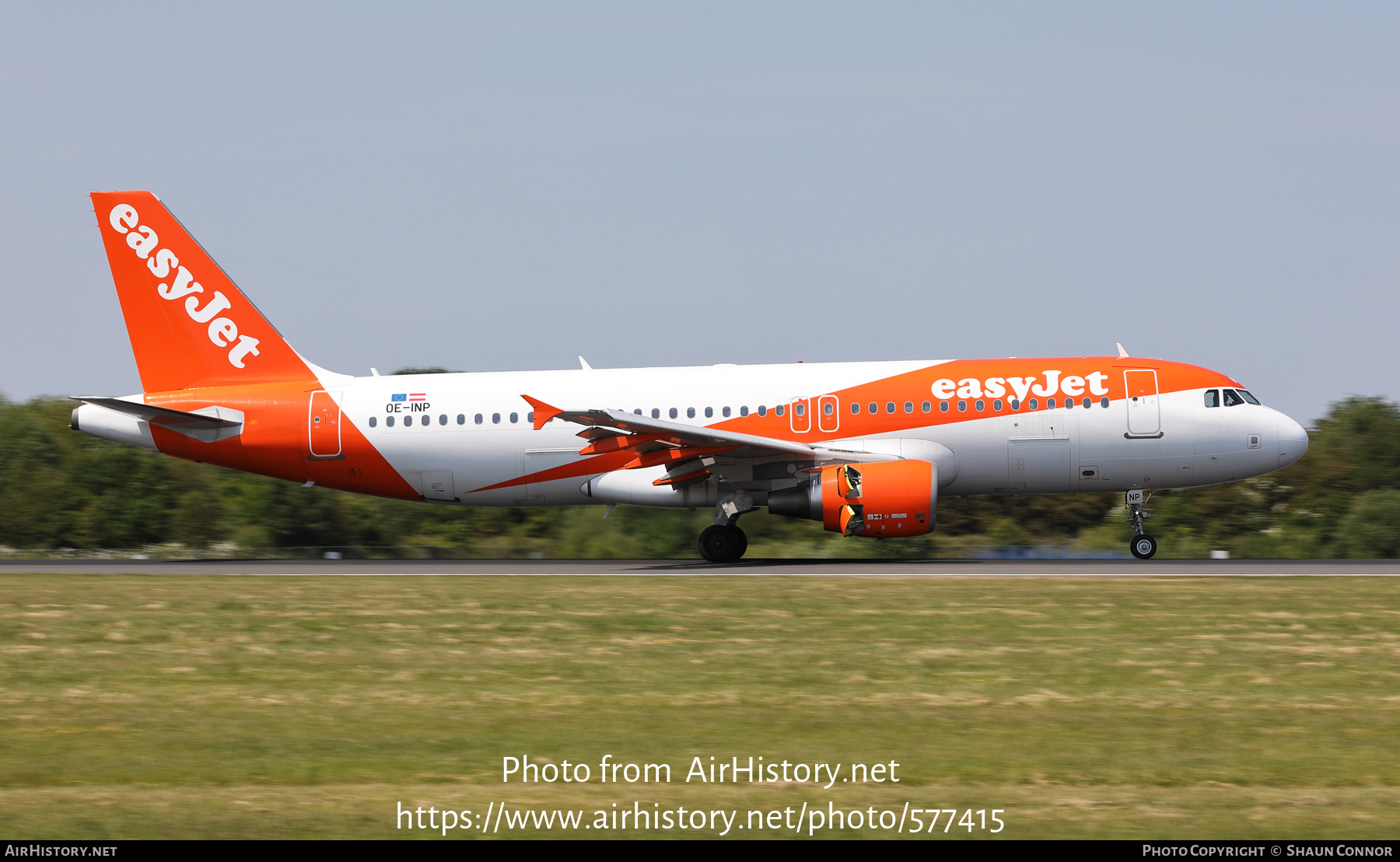 Aircraft Photo of OE-INP | Airbus A320-214 | EasyJet | AirHistory.net #577415