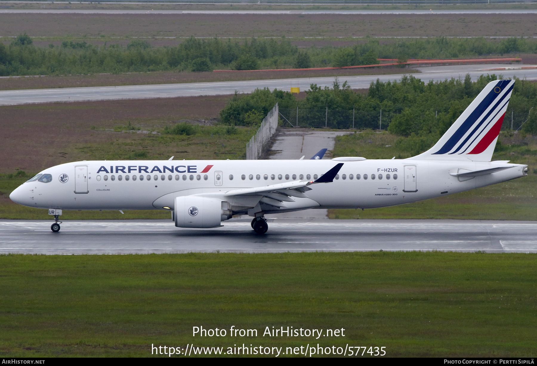 Aircraft Photo of F-HZUR | Airbus A220-371 (BD-500-1A11) | Air France | AirHistory.net #577435