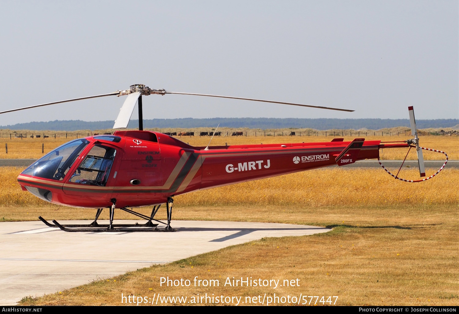 Aircraft Photo of G-MRTJ | Enstrom 280FX Shark | AirHistory.net #577447