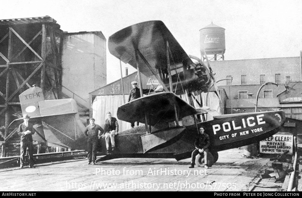 Aircraft Photo of NX61K / X61K | Keystone-Loening K-84 Commuter | New York City Police Department | AirHistory.net #577505