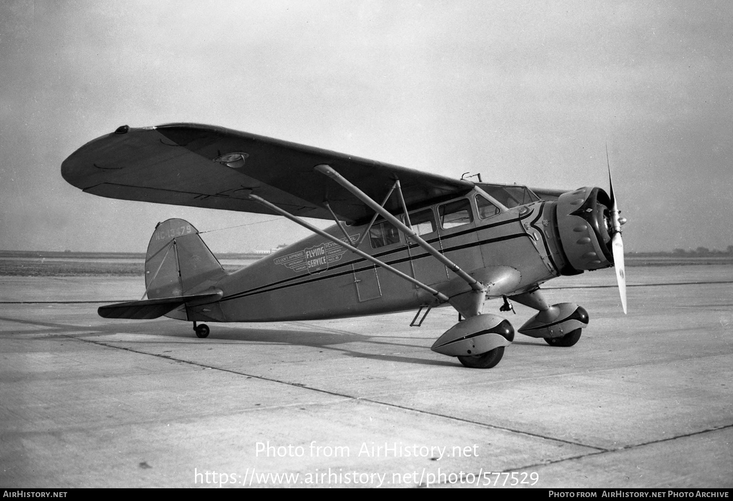 Aircraft Photo of NC13479 | Stinson SR Junior | AirHistory.net #577529