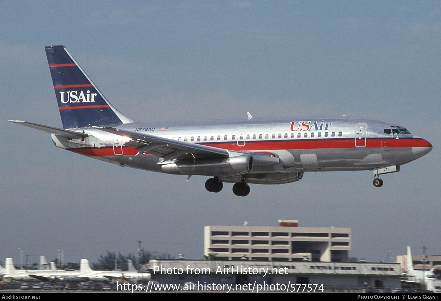 Aircraft Photo of N279AU | Boeing 737-2B7/Adv | USAir | AirHistory.net #577574