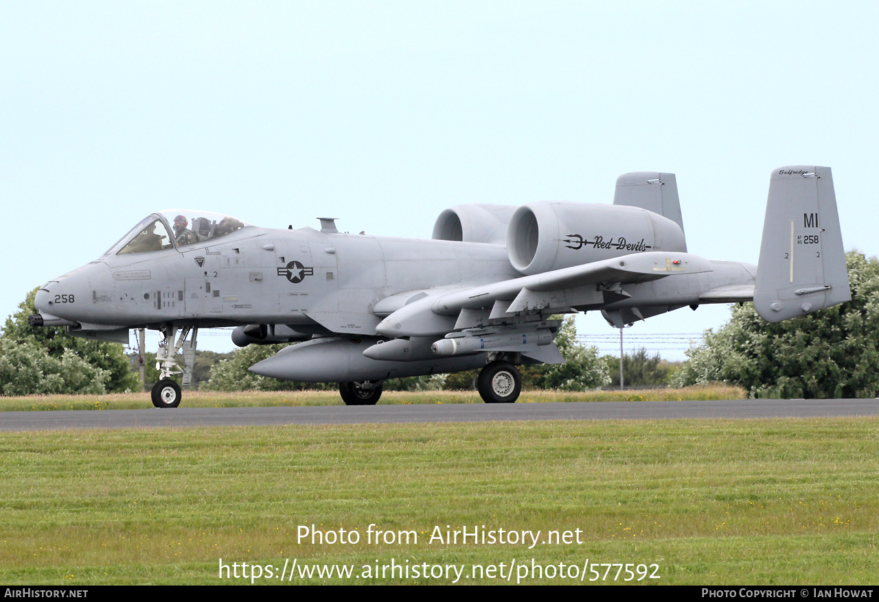 Aircraft Photo of 80-0258 / AF80-258 | Fairchild A-10C Thunderbolt II | USA - Air Force | AirHistory.net #577592