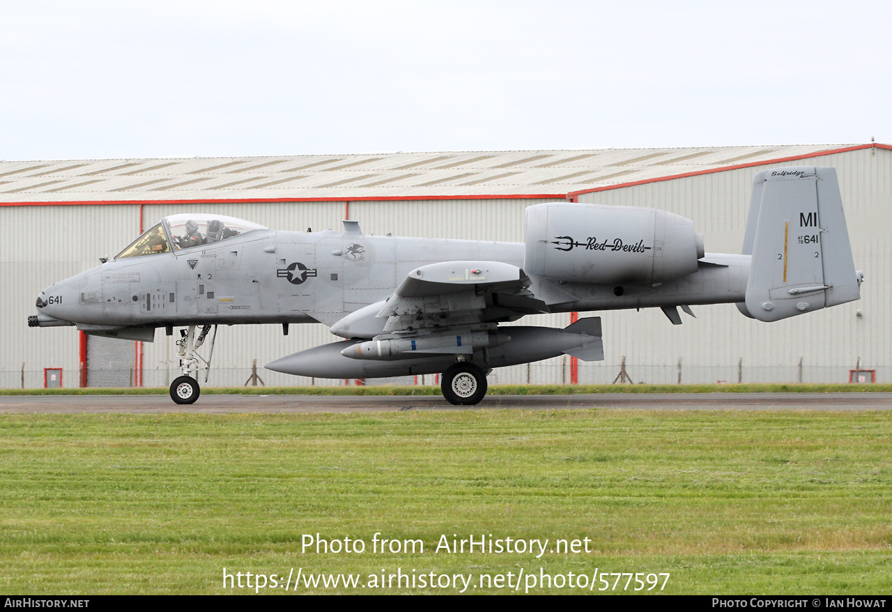 Aircraft Photo of 78-0641 / AF78-641 | Fairchild A-10C Thunderbolt II | USA - Air Force | AirHistory.net #577597