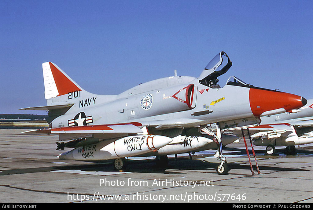 Aircraft Photo Of 152101 Douglas Na 4f Skyhawk Usa Navy