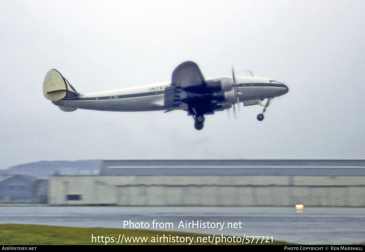 Aircraft Photo of LX-IOK | Lockheed L-749A Constellation | Interocean Airways | AirHistory.net #577721