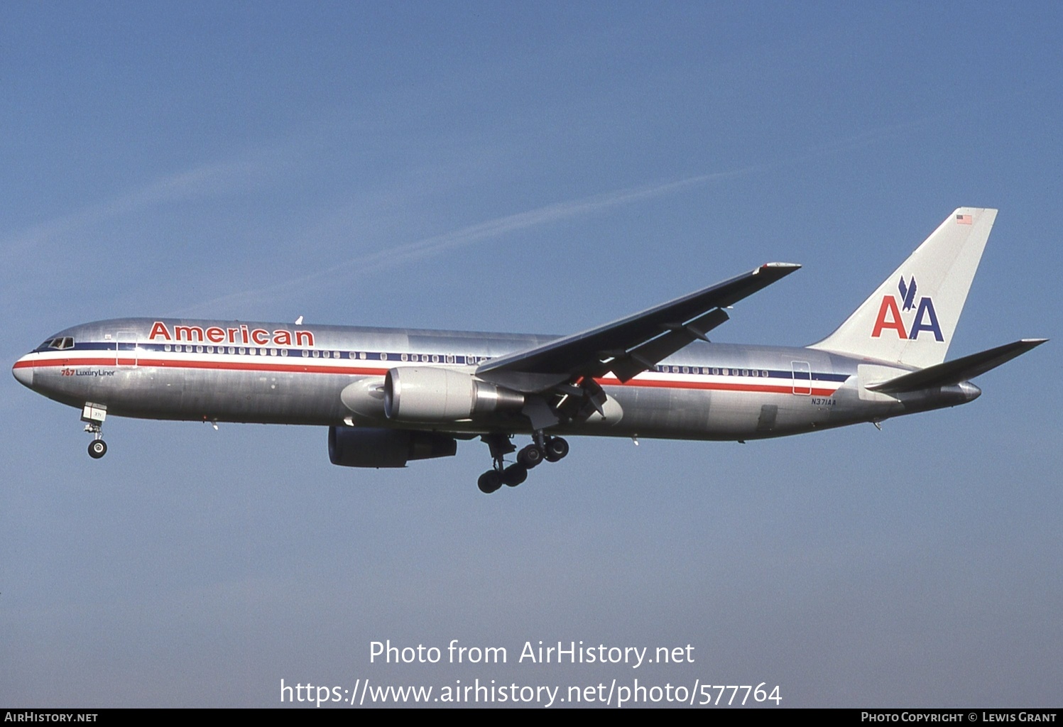 Aircraft Photo of N371AA | Boeing 767-323/ER | American Airlines | AirHistory.net #577764