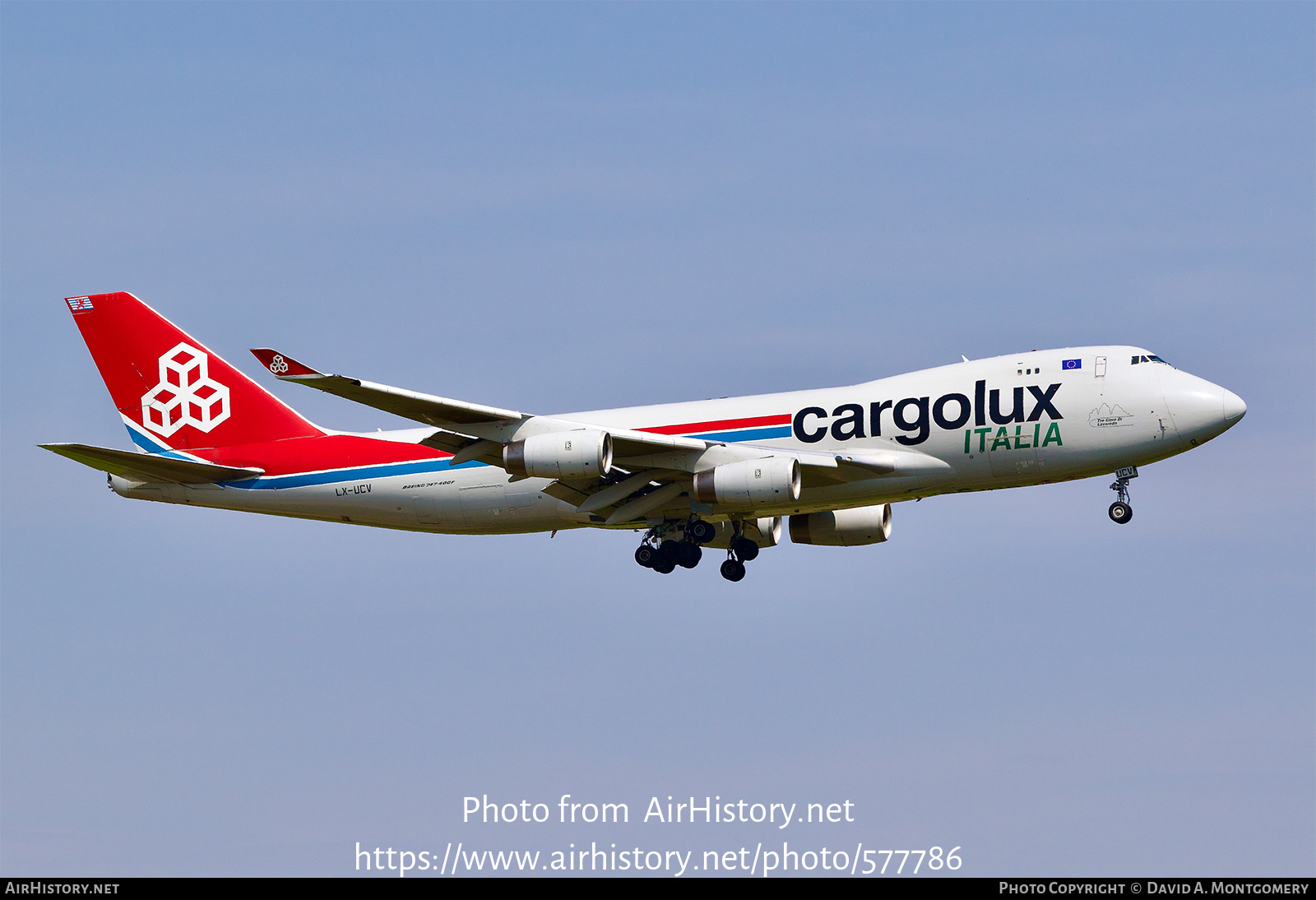 Aircraft Photo of LX-UCV | Boeing 747-4R7F/SCD | Cargolux Italia | AirHistory.net #577786