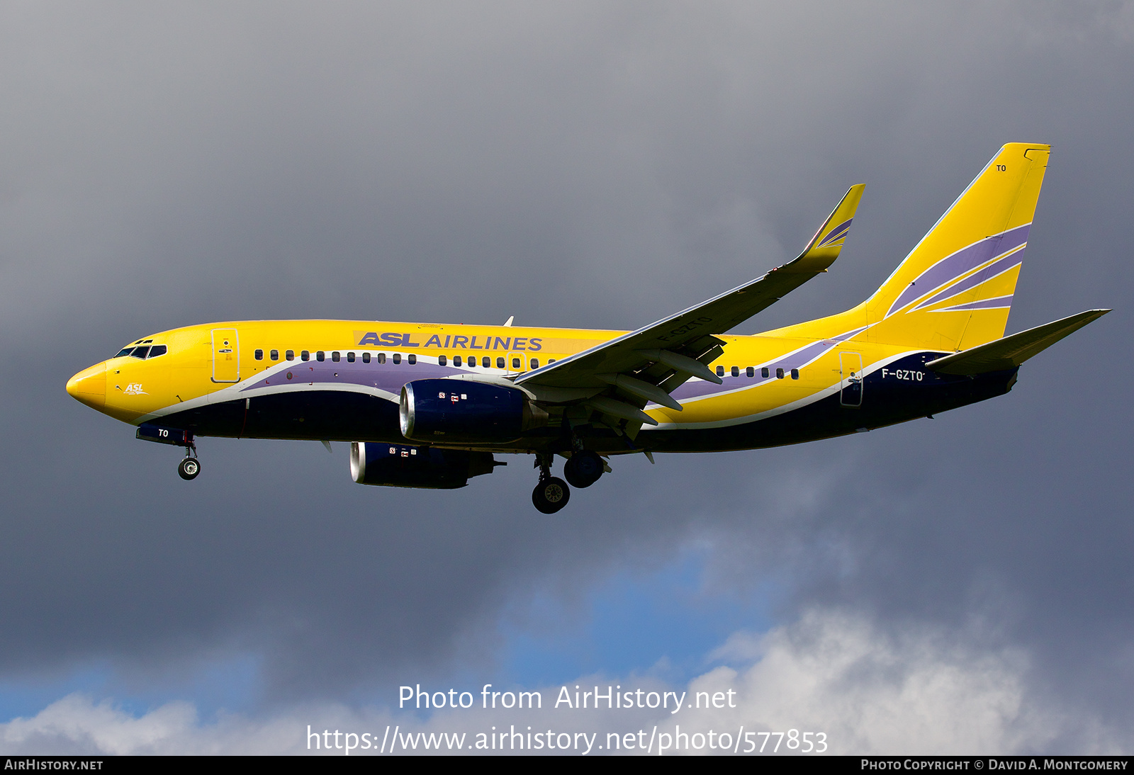 Aircraft Photo of F-GZTO | Boeing 737-73S | ASL Airlines | AirHistory.net #577853